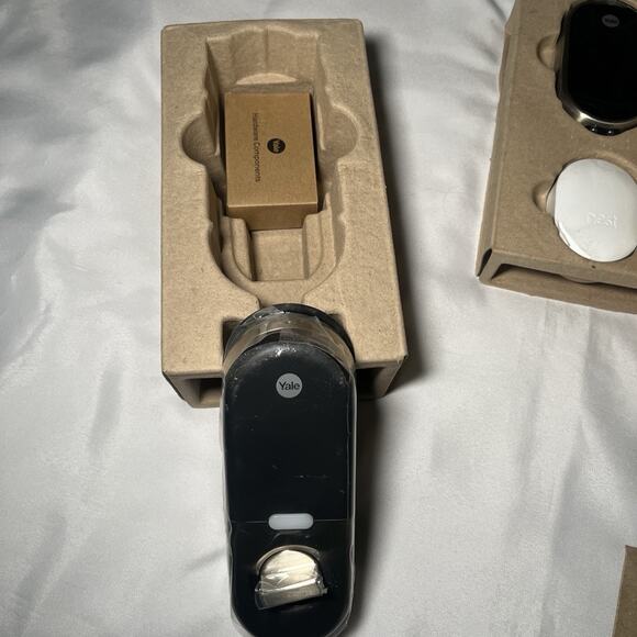 Google Nest x Yale Lock Tamper Proof Smart Lock Keyless Satin Nickel OPEN *READ* - Picture 11 of 12